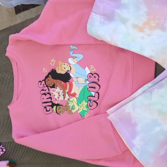Disney Princess Graphic Sweatshirt & Flare Leggings - Picture 2 of 6